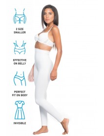 Emay 2045 Anti Cellulite Tights Corset White