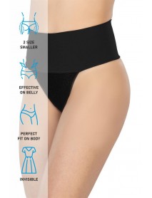 MI Emay 2048 Seamless String Corset Black