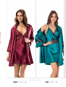 Moongirl 2-Pieces Short Nightgown Set 2062 