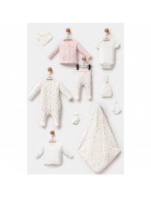 Moi Noi Girl 0-3 Months Newborn Set Of 10 2062NO
