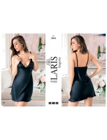  Laris Satin Short Nightdress 2064