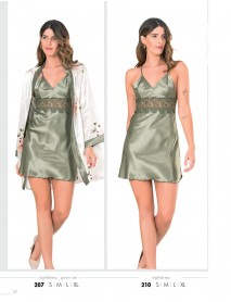 Moongirl 2-Pieces Short Nightgown Set 207 