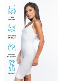Emay 2071 Thin Leg Length Corset White