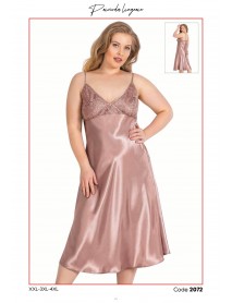 Ahu Plus Size Long Nightgown 2072