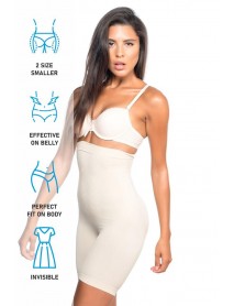 Emay 2077 High Waist Patterned Corset Skin