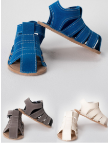 BEBİCCİNO Boys Size 18–19 NU Nubuck Sandals 2095