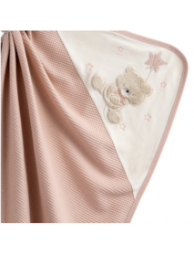 TONTON BABY UNISEX STAR BEAR WAFFLE BLANKET 2102