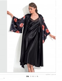 Moongirl 2-Pieces Long Nightgown Set 216