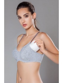 Prosthetic Unpadded Bra Moonlight 2163 Grey