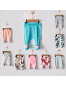 BEGI UNISEX 0/3-3/6 MONTHS PLAYER PLAIN TROUSERS 22444