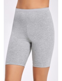 İlke Lycra Above Knee Tights Grey (BigSize) 2246