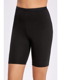 İlke Lycra Above Knee Tights Black (BigSize) 2246