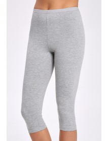 İlke Lycra Capri Tights Grey (BigSize) 2258