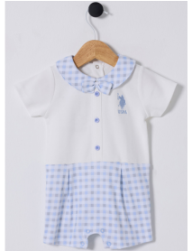 US POLO Boys 0/3-3/6-6/9-9/12-12/18 Months Romper 2261