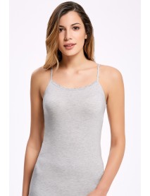 İlke Melange Rope Strap Athlete Beige (BigSize) 2346
