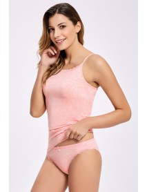 İlke Melange Undershirt - Bikini Set Powder 2401