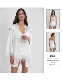 Pierre Cardin Ecru 3-Piece Shorts Sets 2490 