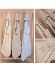 ANNA BABBA BOY'S 85*90 CM NATURE TOWEL 4-PIECE SERIES 2503