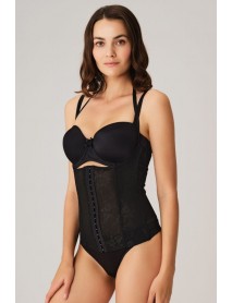 Anıl Plus Size Waist Corset Black 2507 Anl