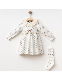 Coşay Baby Girl 9-12-18-24 Month Dress 25110CY