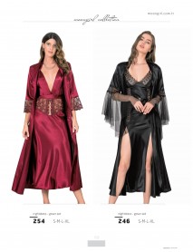 Moongirl 2-Pieces Long Nightgown Set 254