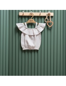 TIFFANY UNISEX 9-12-18-24-36 MONTHS MUSLIN TSHIRT 26122