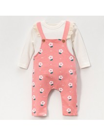 Vovido Girl 9-12-18-24 Months Salopet Set 2648VO