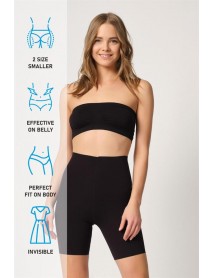 Emay 2707 Laser High Waist Corset Black