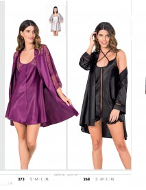 Moongirl 2-Pieces Short Nightgown Set 273 