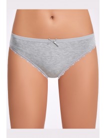 İlke Melange Lace Bikini Grey 278