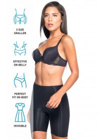 Emay 2800 Double Boxer Laser Corset Black