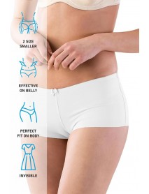 Emay 2812 Boxer Laser Corset White