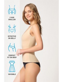 Emay 2815 Double Cotton Corset Athlete Skin
