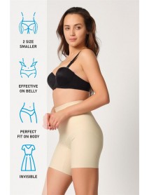 Emay 2816 High Waist Boxer Laser Corset Skin
