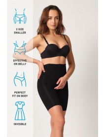 Emay 2927 Low Waist Underwire Laser Corset Black
