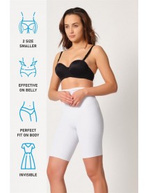 Emay 2927 Low Waist Underwire Laser Corset White