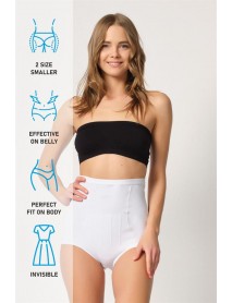 Emay 2931 Slip Laser Corset White