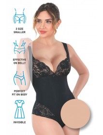Emay 2947 Lace Sling Body Corset Skin