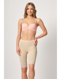 Emay 3004 Soft Long Leg Lace Boxer Skin