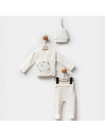 MOİ NOİ BOYS 0/3-0/3 MONTHS PLANET ZIBIN SUIT 3019