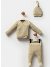 MOİ NOİ UNISEX 0/3-0/3 MONTHS ZIBIN SUIT 3023
