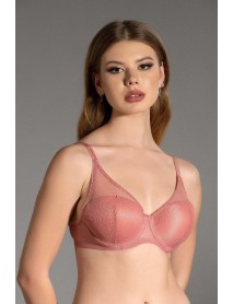 New Bra Underwire Unsupported Bra Dried Rose 3024