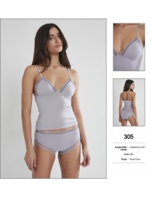 Pierre Cardin Grey Camisole Set 305