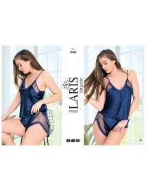 Laris Satin Short Set 3088