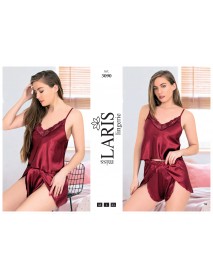  Laris Satin Short Set 3090