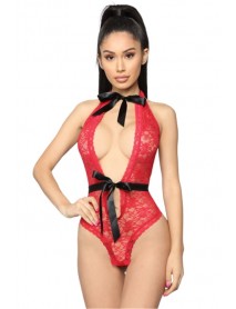 NightLight Babydoll with Bow on Neck and Waist 3209