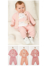 MC ELCI GIRL 6-9-12-18 MONTHS 3 PIECE SET 3211