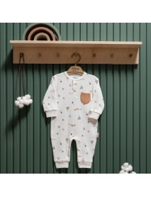 TIFFANY UNISEX 3-6-9-12 MONTHS HAPPY LAMBS JUMPSUIT 3300