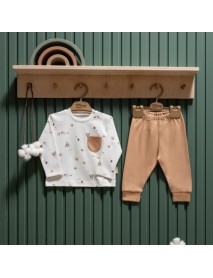 TIFFANY UNISEX 3-6-9-12-18-24 MONTHS HAPPY LAMBS SUIT 33012