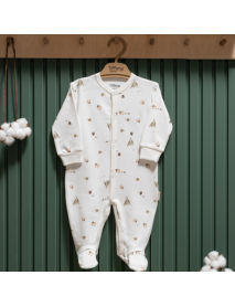 TIFFANY UNISEX 3-6-9-12 MONTHS HAPPY LAMBS JUMPSUIT 33033